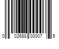 Barcode Image for UPC code 002688000075