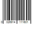 Barcode Image for UPC code 0026914111601