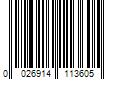 Barcode Image for UPC code 0026914113605