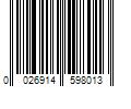 Barcode Image for UPC code 0026914598013