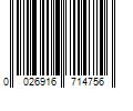 Barcode Image for UPC code 0026916714756