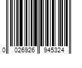 Barcode Image for UPC code 0026926945324