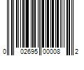 Barcode Image for UPC code 002695000082