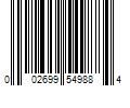 Barcode Image for UPC code 002699549884