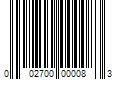 Barcode Image for UPC code 002700000083