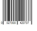 Barcode Image for UPC code 0027000420737