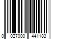 Barcode Image for UPC code 0027000441183