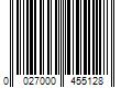 Barcode Image for UPC code 0027000455128