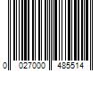 Barcode Image for UPC code 0027000485514