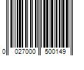 Barcode Image for UPC code 0027000500149