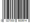 Barcode Image for UPC code 0027000500514