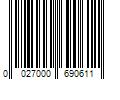 Barcode Image for UPC code 0027000690611