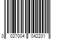 Barcode Image for UPC code 0027004042201