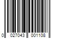 Barcode Image for UPC code 0027043001108