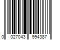 Barcode Image for UPC code 0027043994387