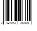 Barcode Image for UPC code 0027043997999