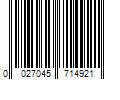 Barcode Image for UPC code 0027045714921