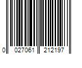 Barcode Image for UPC code 0027061212197