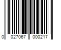 Barcode Image for UPC code 0027067000217