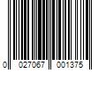 Barcode Image for UPC code 0027067001375