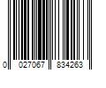 Barcode Image for UPC code 0027067834263