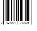 Barcode Image for UPC code 0027084043006