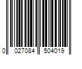 Barcode Image for UPC code 0027084504019