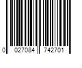 Barcode Image for UPC code 0027084742701