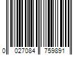 Barcode Image for UPC code 0027084759891