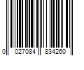 Barcode Image for UPC code 0027084834260