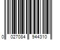 Barcode Image for UPC code 0027084944310