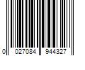 Barcode Image for UPC code 0027084944327