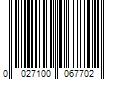 Barcode Image for UPC code 0027100067702