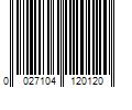 Barcode Image for UPC code 0027104120120