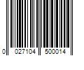 Barcode Image for UPC code 0027104500014