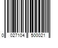 Barcode Image for UPC code 0027104500021