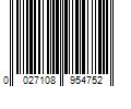 Barcode Image for UPC code 0027108954752