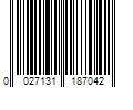 Barcode Image for UPC code 0027131187042