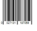 Barcode Image for UPC code 0027131187059