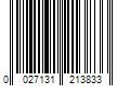 Barcode Image for UPC code 0027131213833