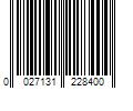 Barcode Image for UPC code 0027131228400