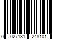 Barcode Image for UPC code 0027131248101