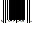 Barcode Image for UPC code 002716000084