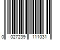 Barcode Image for UPC code 0027239111031