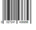 Barcode Image for UPC code 0027241436856