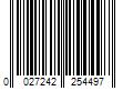 Barcode Image for UPC code 0027242254497