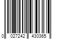 Barcode Image for UPC code 0027242430365