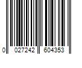 Barcode Image for UPC code 0027242604353