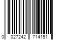 Barcode Image for UPC code 0027242714151