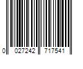 Barcode Image for UPC code 0027242717541